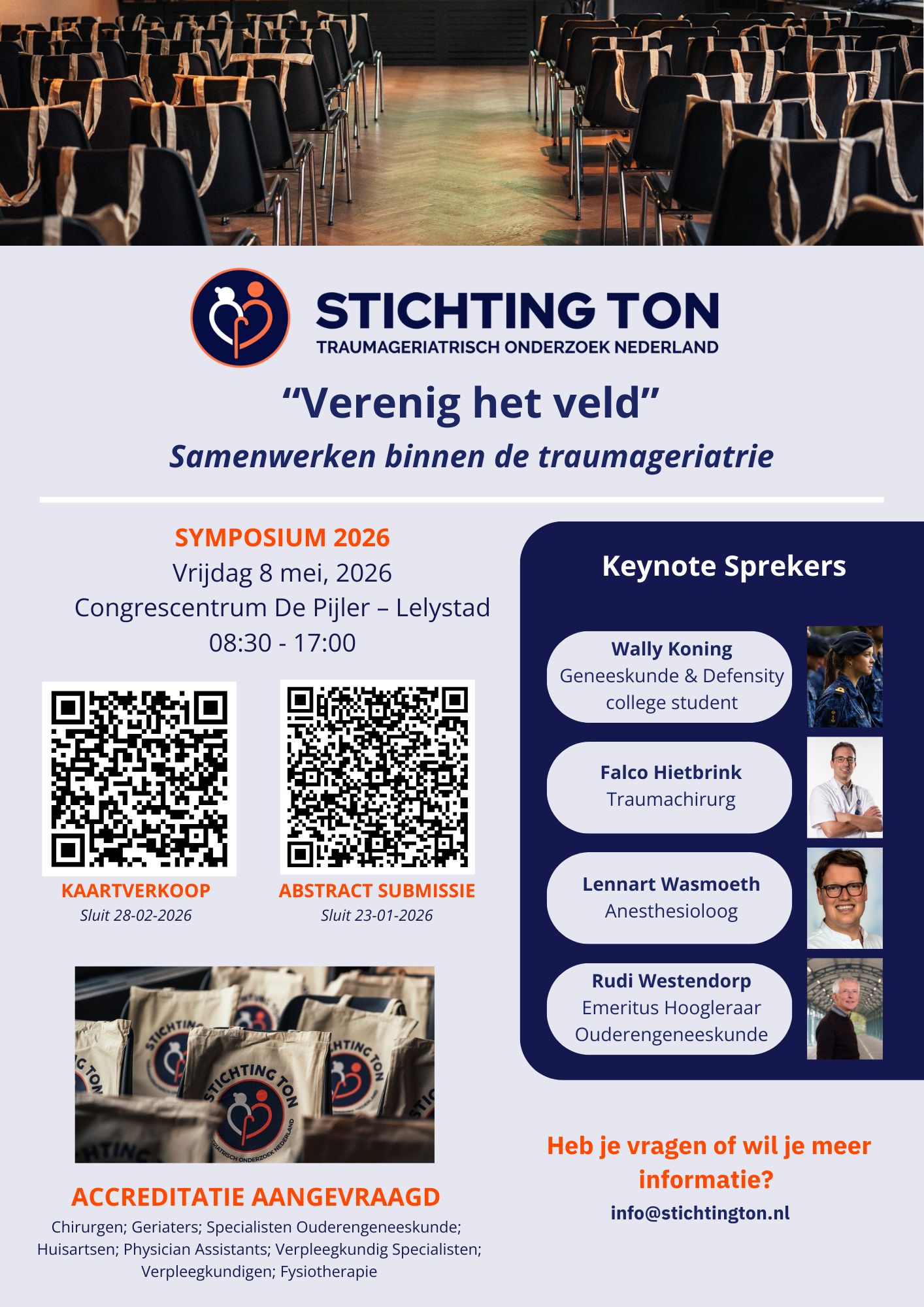Stichting TON Symposium - Verenig het veld